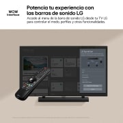 LG 43 pulgadas TV LG UHD AI 4K serie UT80  con Smart TV WebOS24, 43UT80006LA