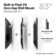 LG OLED evo G3 83 inch 4K Smart TV 2023, OLED83G36LA